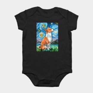 Basenji Night Baby Bodysuit